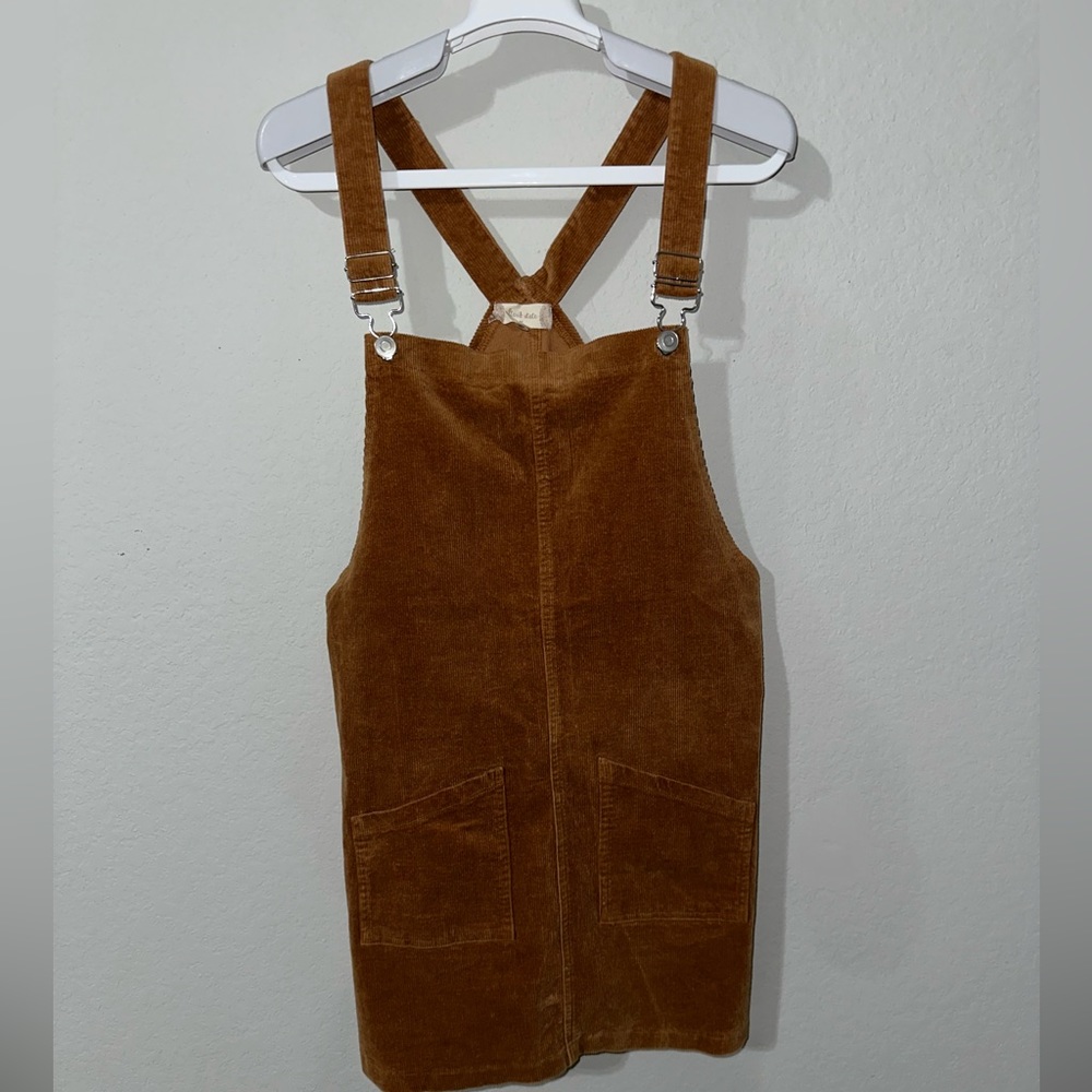 Altar'd State Brown Corduroy Dress